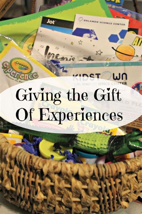 Gifts of Experience & Adventure