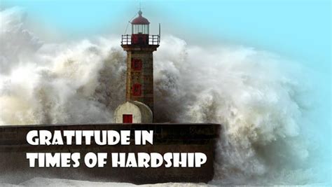 Gratitude in Times of Hardship (Illness or Sympathy)