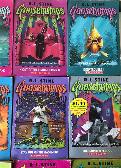 Greetings That Sound Like Goosebumps Book Titles