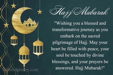 Hajj Mubarak! Messages of Joy for the Returning Hajji/Hajjah