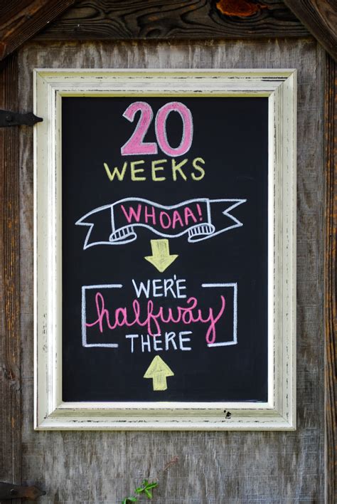 Halfway to Baby! Sweet & Funny Wishes for the 20-Week Mark