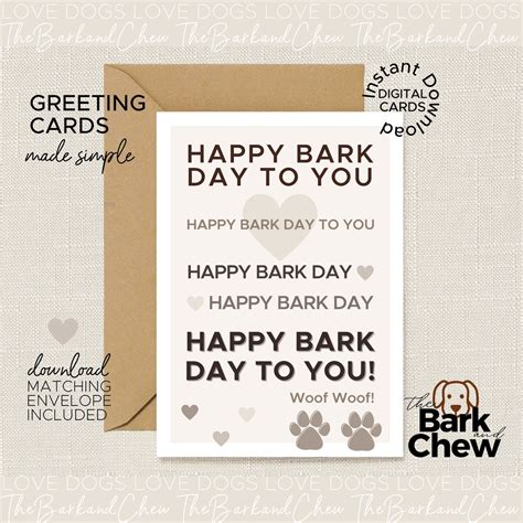 Happy Bark-day & Gotcha Day Greetings