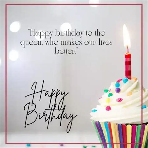 Happy Birthday, Birthday Queen! Fun & Celebratory Messages