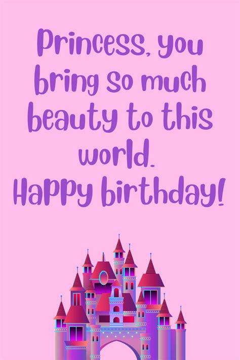 Happy Birthday, My Princess (or Prince): Birthday Wishes