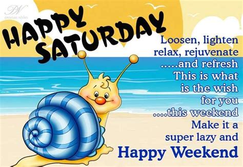 Happy Saturday to a Great Colleague