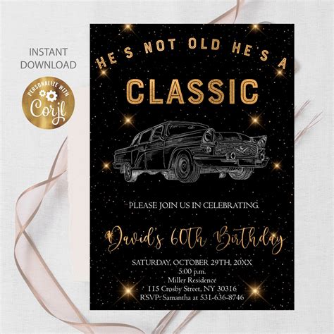 He’s Not Old, He’s a Classic