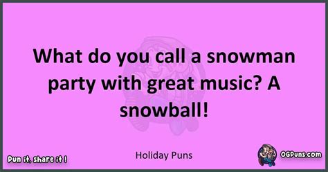 Headbanging Holiday Puns & Wordplay