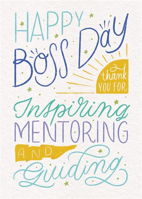 Heartfelt & Appreciative Messages (For the Mentor Boss)
