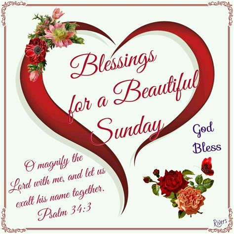 Heartfelt Blessings for a Beautiful Sunday