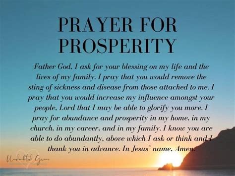 Heartfelt Blessings for a Prosperous Future
