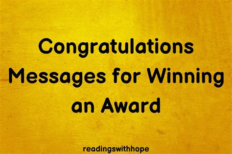 Heartfelt Congratulations on Winning the Grant