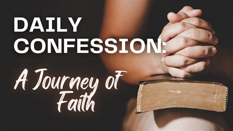 Heartfelt & Direct Confessions