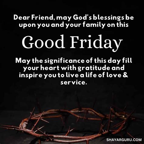 Heartfelt Good Friday Wishes for Family & Loved Ones