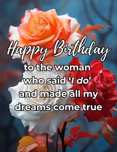 Heartfelt & Happy Birthday Wishes for Your Wonderful Wife