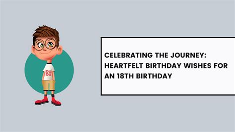 Heartfelt Messages: Celebrating the Journey to 18