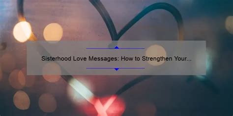 Heartfelt Messages Celebrating Their Bond