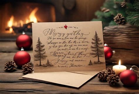 Heartfelt Messages for a Classic Christmas Scene