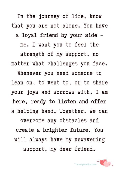 Heartfelt Messages for a Friend or Family Member
