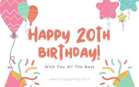 Heartfelt Messages for a Special 20-Year-Old