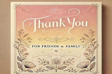 Heartfelt Messages for Family and Friends