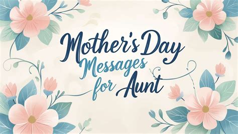 Heartfelt Messages for the Aunt Who's Like a Second Mom