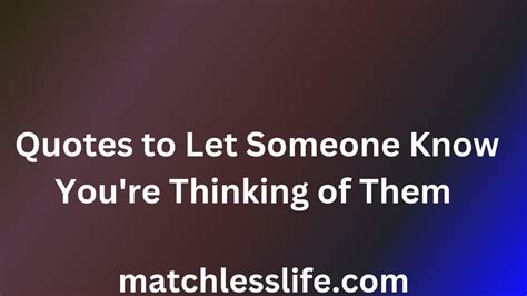Heartfelt Messages for When You're Just Thinking of Them