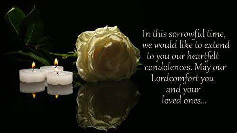 Heartfelt Messages of Sympathy & Remembrance