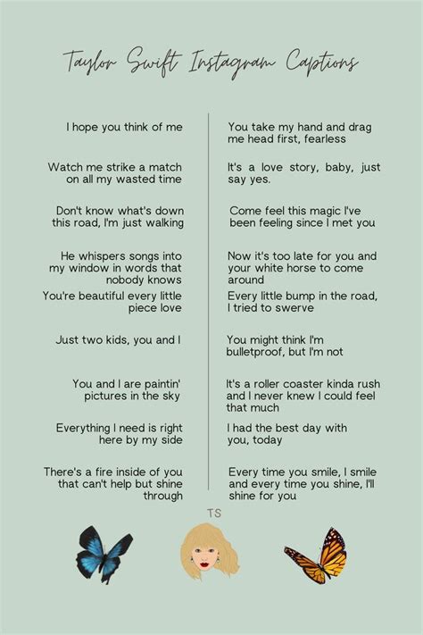 Heartfelt Notes Inspired by the Lyrics