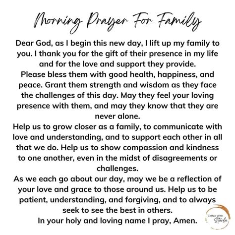 Heartfelt Prayers for Family & Friends