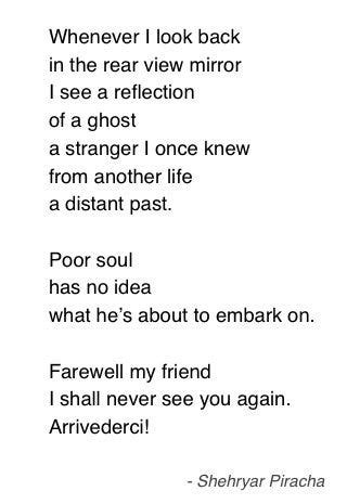 Heartfelt Reflections & Odes to My Past Self