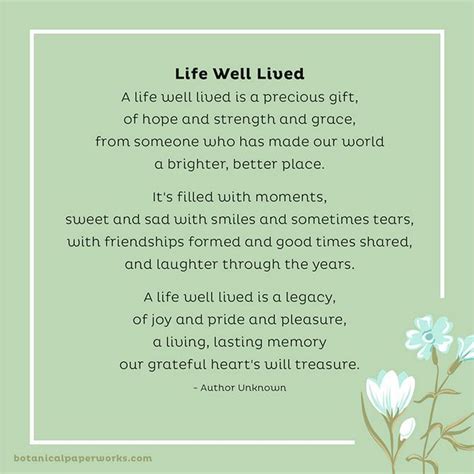 Heartfelt & Reflective Wishes for a Life Well-Lived