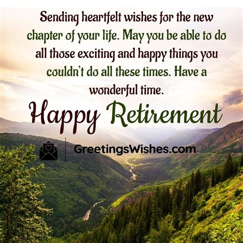 Heartfelt & Sincere Wishes for a Happy Retirement