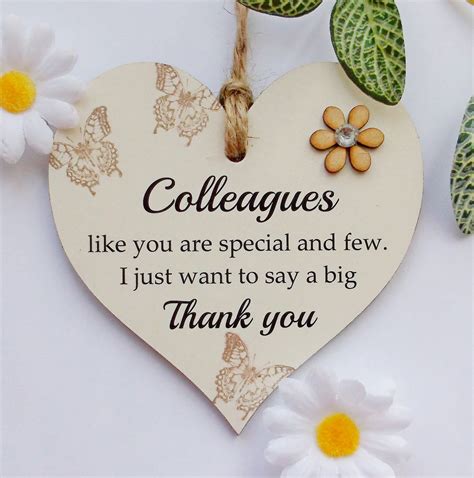Heartfelt Thanks for Being a Great Colleague & Friend