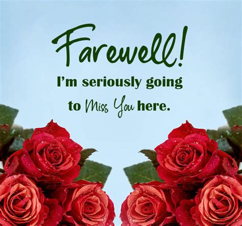 Heartfelt Thanks & Sincere Farewells