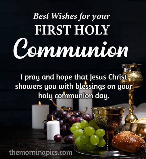 Heartfelt & Traditional Communion Blessings