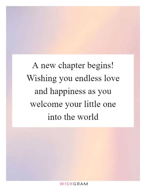Heartfelt Wishes for a New Chapter
