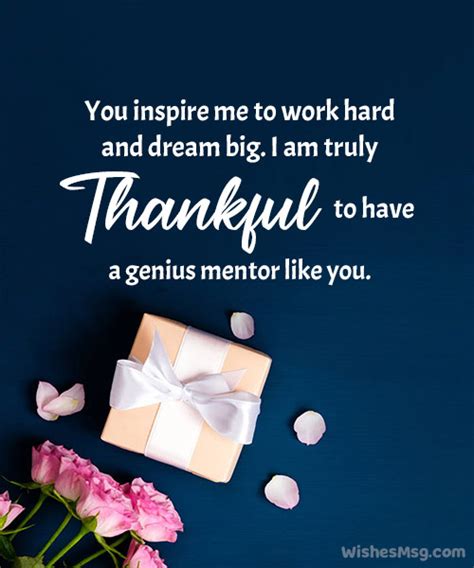 Heartfelt Wishes for a Valued Mentor or Friend