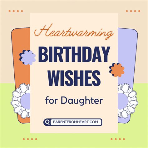 Heartfelt Wishes from a Parent's Heart