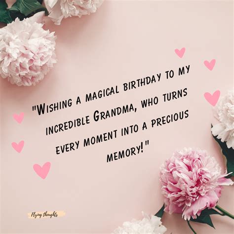 Heartfelt Wishes Straight from Grandma’s Heart
