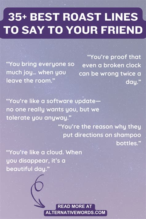 Hilariously Raunchy Roasts for Your Best Friend