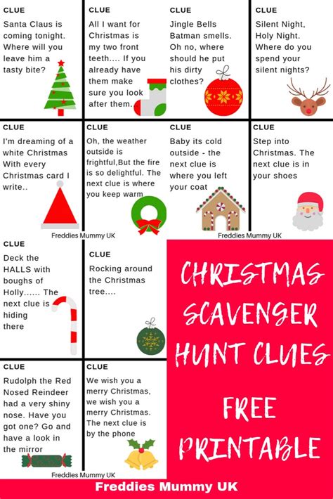 Holiday "Clues" for a Wonderful Season