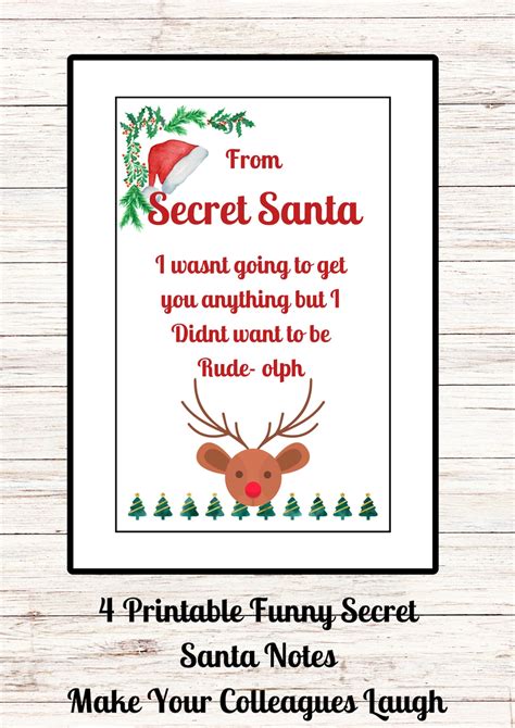 Holiday & Secret Santa Notes: The Perfect Find, Found!