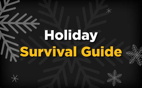 Holiday Survival Guide: Witty Advice for Getting Through the Season