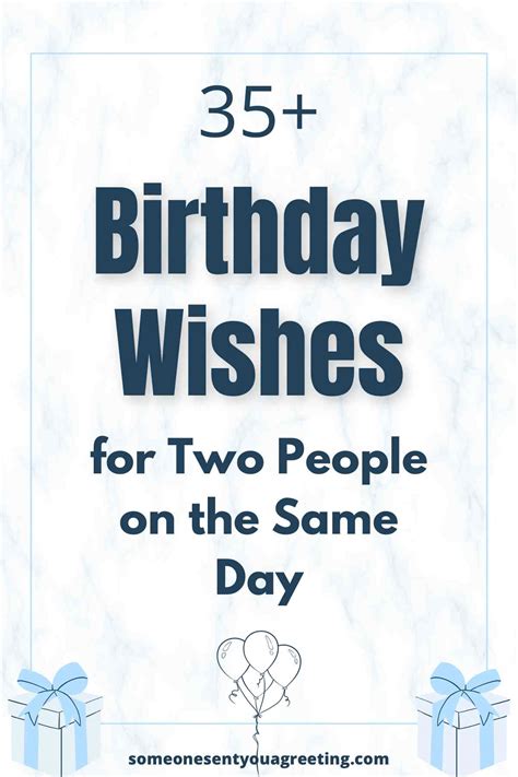 Honoring Your Unique Sparkle: Wishes for Two Individuals