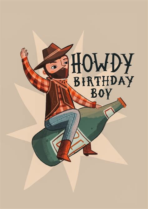 Howdy, Partner! Straight-Shootin' Birthday Greetings