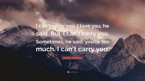 "I Can't Carry It For You, But I Can Carry You" Messages