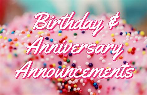 In Honor of a Celebration (Birthdays, Weddings & Anniversaries)