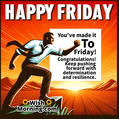 Inspirational Friday Wishes to End the Week on a High Note