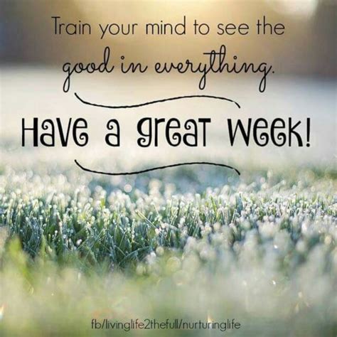 Inspirational Messages to Start the Week Right