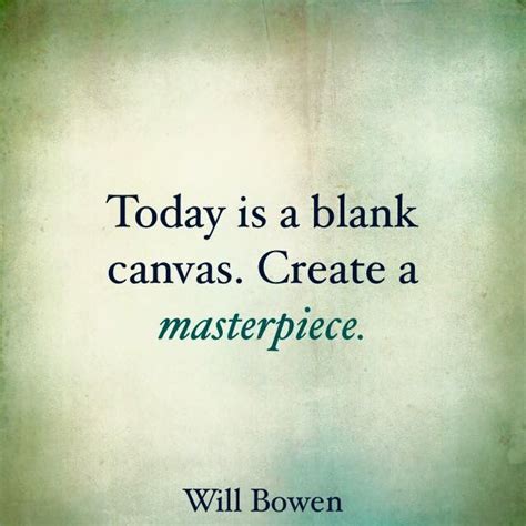Inspirational Wishes for a Blank Canvas